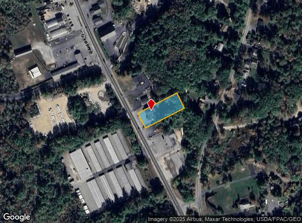  597 Bridgton Rd, Westbrook, ME Parcel Map