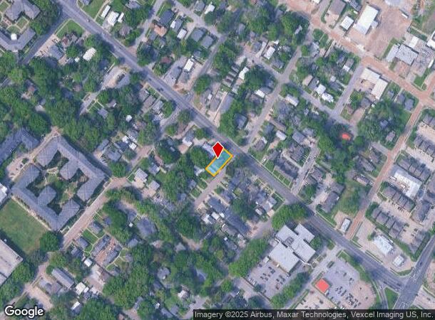  720 E University Ave, Lafayette, LA Parcel Map