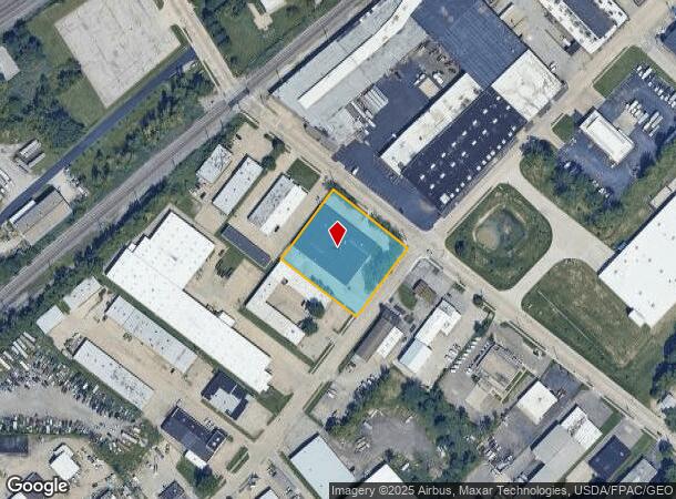 1340 Lloyd Rd, Wickliffe, OH Parcel Map