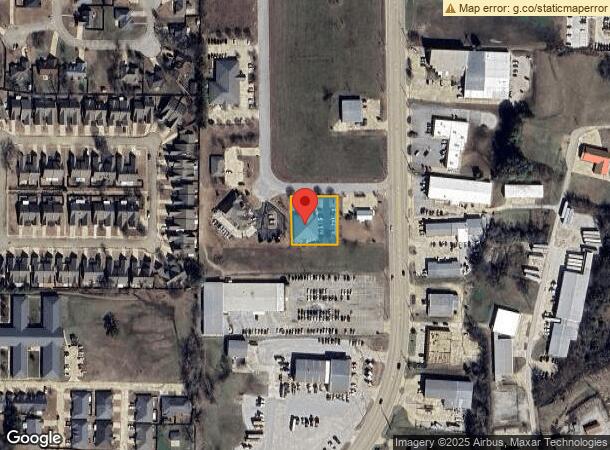  2164 Southridge Dr, Tupelo, MS Parcel Map