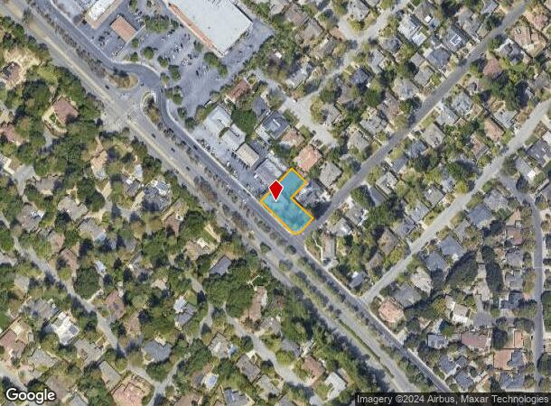  2251 Grant Rd, Los Altos, CA Parcel Map