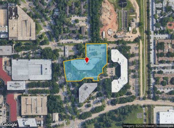  16801 Greenspoint Park Dr, Houston, TX Parcel Map