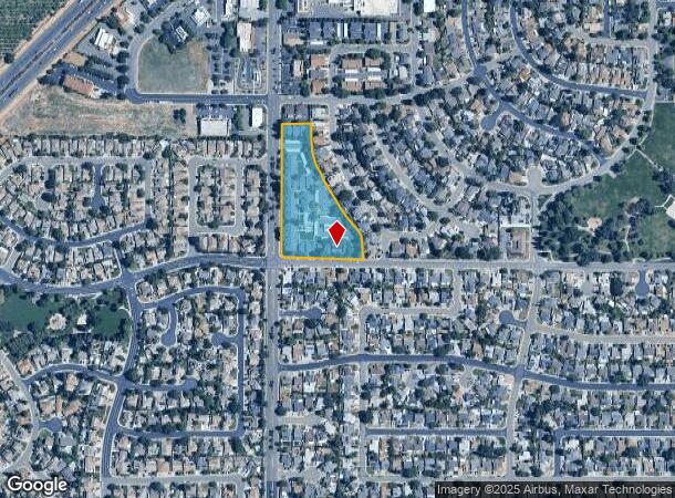 1300 W H St, Dixon, CA Parcel Map