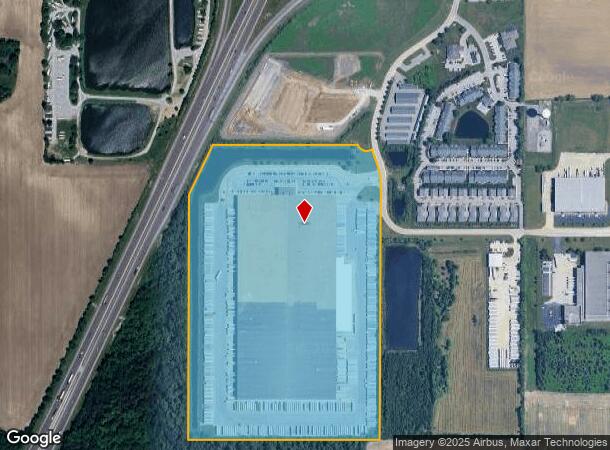  320 Enterprise Dr, Pendleton, IN Parcel Map