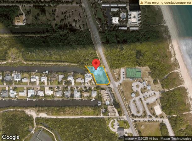  3601 N Highway A1a, Hutchinson Island, FL Parcel Map