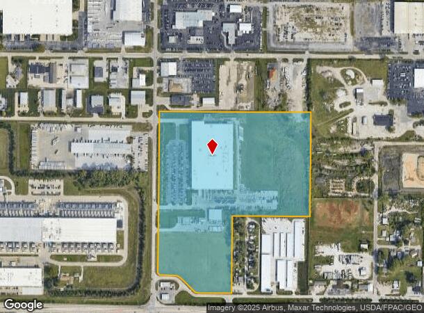 3501 S 11Th St, Council Bluffs, IA Parcel Map