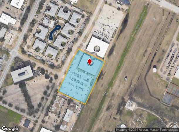  1290 Hercules Ave, Houston, TX Parcel Map