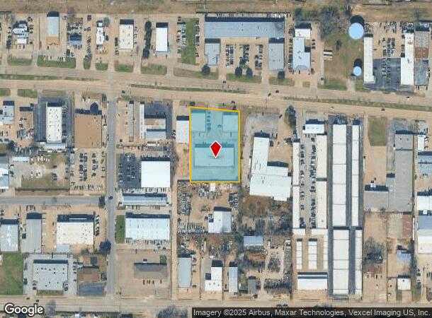  2106 W Pioneer Pkwy, Pantego, TX Parcel Map
