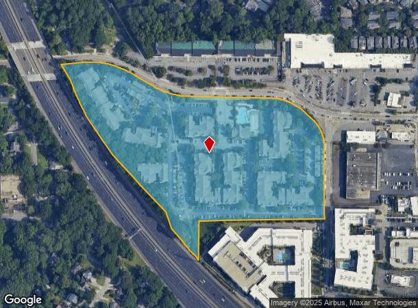  914 Collier Rd Nw, Atlanta, GA Parcel Map