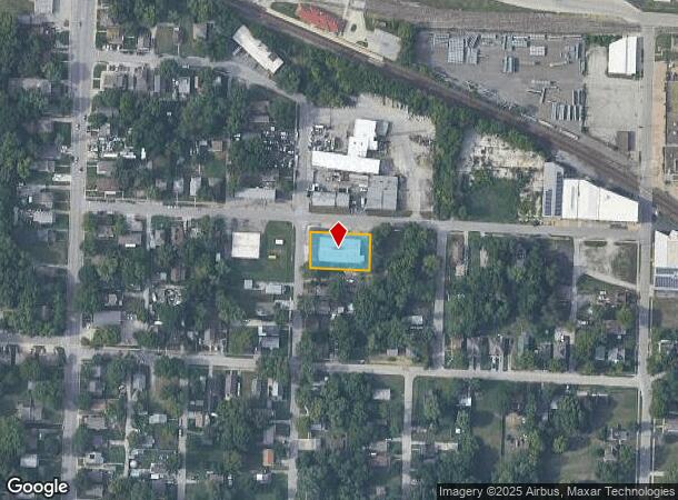  1115 W Hayward Ave, Independence, MO Parcel Map