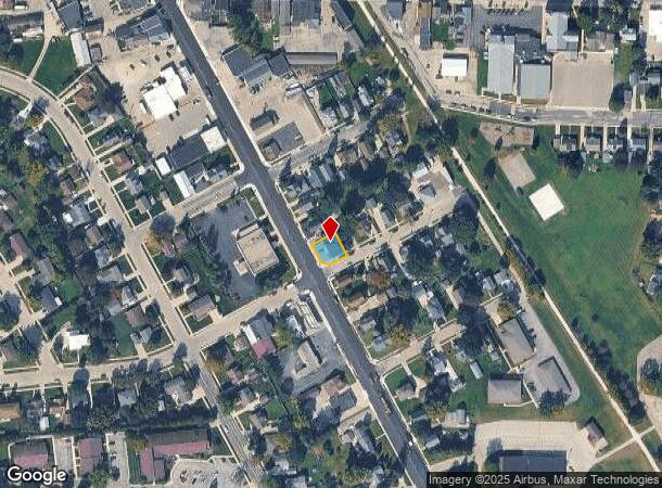 1204 Fond Du Lac Ave, Kewaskum, WI Parcel Map