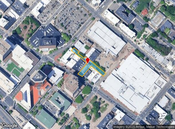  1351 Main St, Springfield, MA Parcel Map