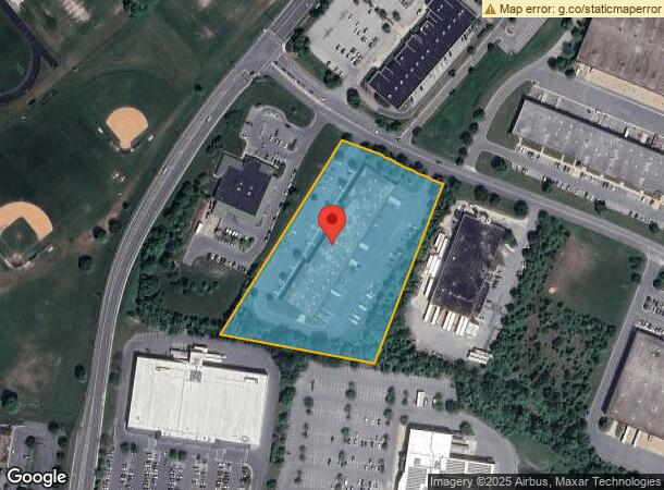  1393 Progress Way, Sykesville, MD Parcel Map