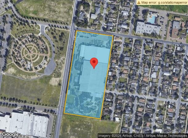  2801 Galveston Ave, Mcallen, TX Parcel Map