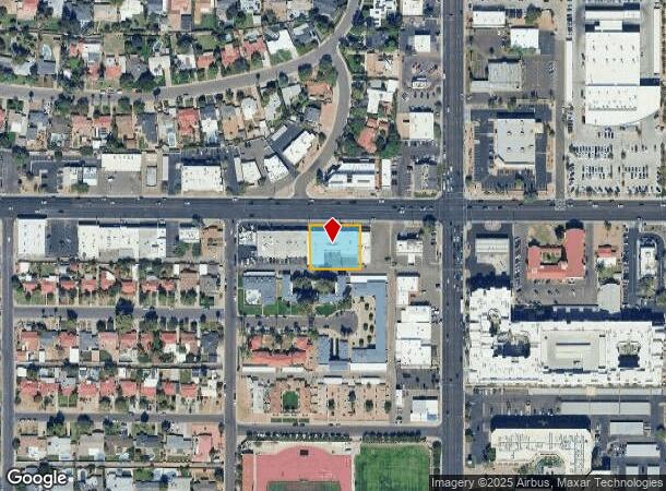  527 E Camelback Rd, Phoenix, AZ Parcel Map