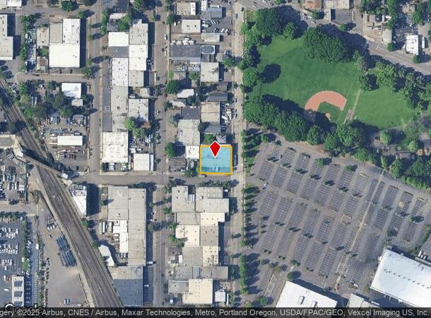  2131 Se Lafayette St, Portland, OR Parcel Map