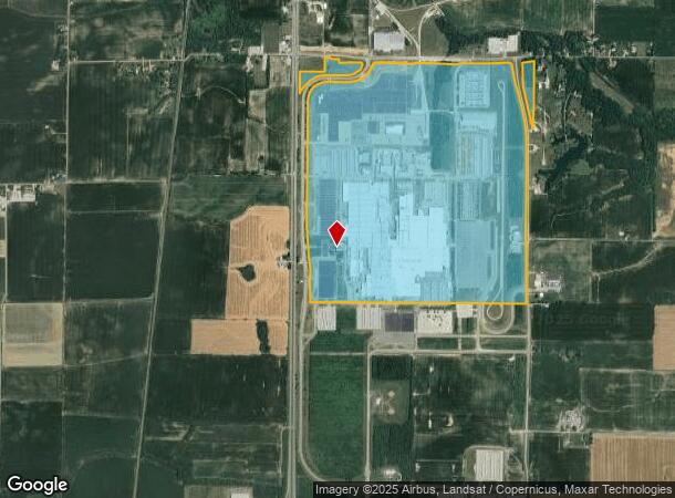 4000 S Tulip Tree Dr, Princeton, IN Parcel Map