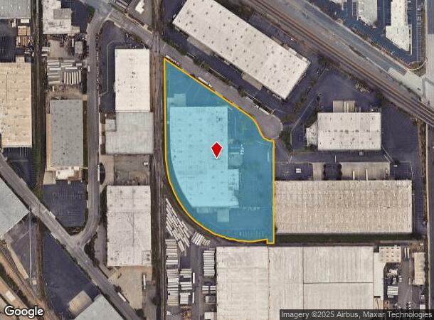 14066 Borate St, Santa Fe Springs, CA Parcel Map