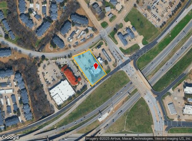  1813 Highway 121, Bedford, TX Parcel Map