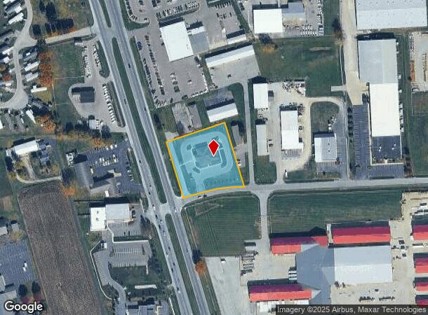 100 International Dr, Franklin, IN Parcel Map