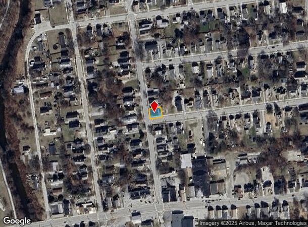 44 Baxter St, Rutland, VT Parcel Map