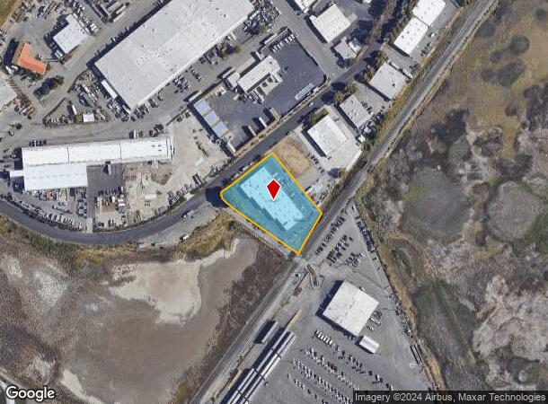  3820 Industrial Way, Benicia, CA Parcel Map