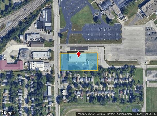 1415 E 222Nd St, Euclid, OH Parcel Map