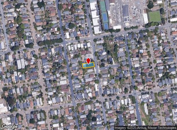  2320 Bonar St, Berkeley, CA Parcel Map