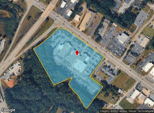  4015 Clemson Blvd, Anderson, SC Parcel Map