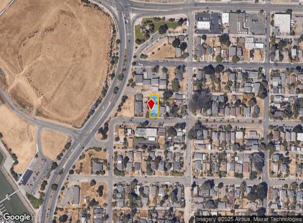  124 Louisiana St, Vallejo, CA Parcel Map