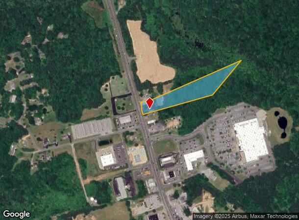 672 N Main St, Kilmarnock, VA Parcel Map