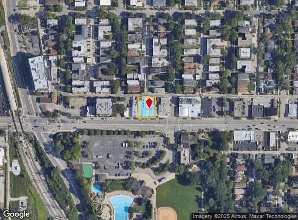  4640 Oakton St, Skokie, IL Parcel Map