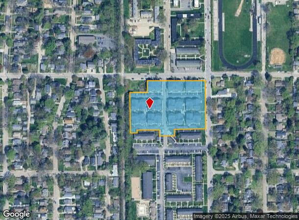  1111 E 61St St, Indianapolis, IN Parcel Map