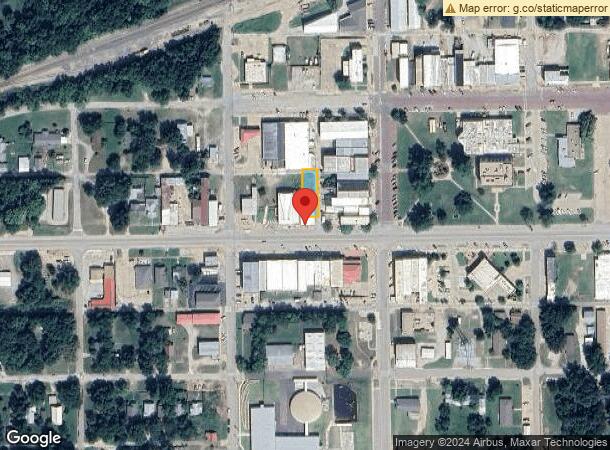  620 Harrison St, Pawnee, OK Parcel Map