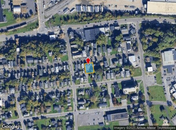  205 1St St, Syracuse, NY Parcel Map