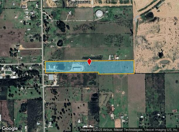 21310 Binford Rd, Waller, TX Parcel Map