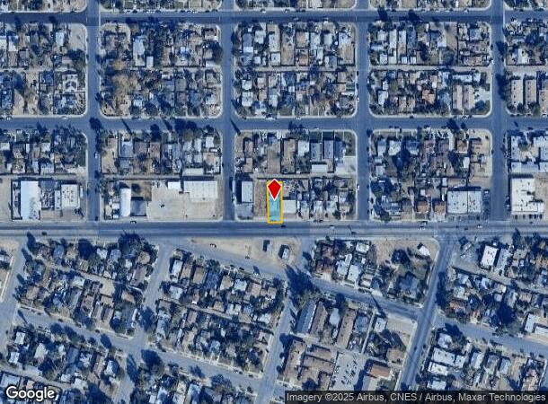  506 Bernard St, Bakersfield, CA Parcel Map