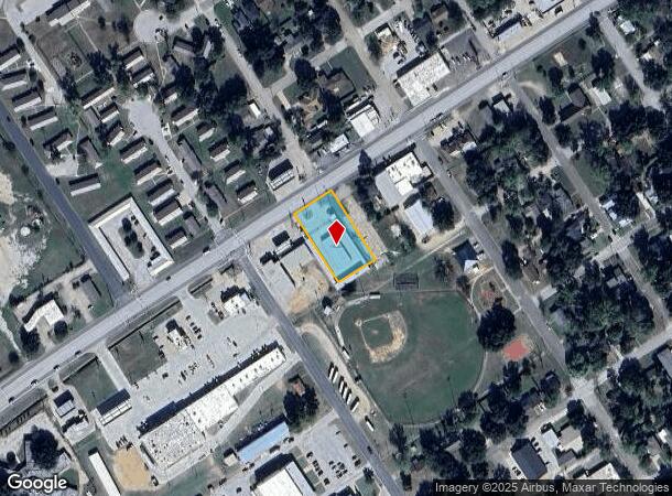 801 W Brown St, Hearne, TX Parcel Map