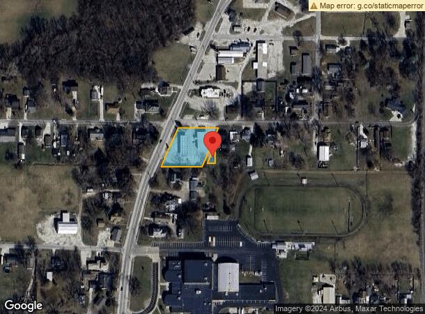  654 N Main St, White Hall, IL Parcel Map