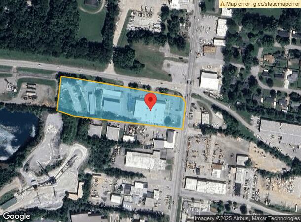 203 Downs Blvd, Franklin, TN Parcel Map