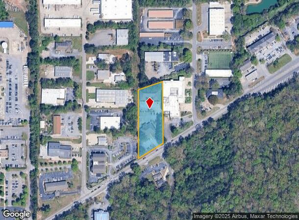  2068 Valleydale Rd, Hoover, AL Parcel Map