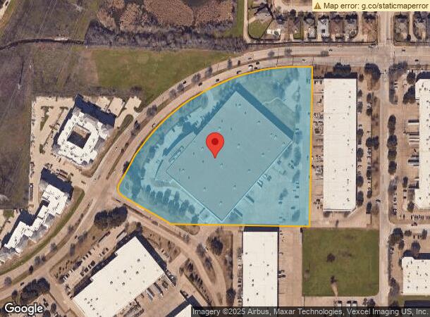 1525 W Frankford Rd, Carrollton, TX Parcel Map