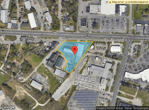  4447 Dorchester Rd, North Charleston, SC Parcel Map