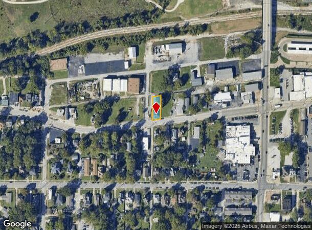  821 W College St, Springfield, MO Parcel Map