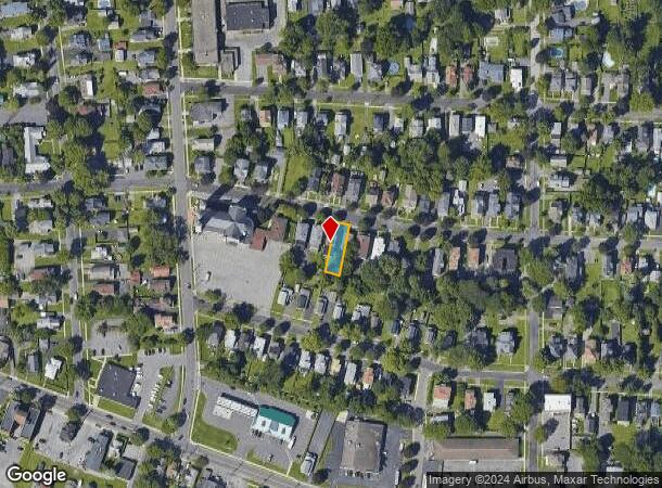  221 W Yates St, East Syracuse, NY Parcel Map