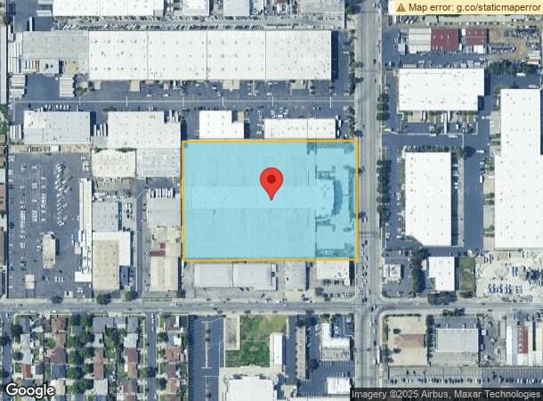  12021 Woodruff Ave, Downey, CA Parcel Map