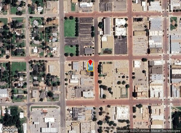  629 Baltimore St, Plainview, TX Parcel Map