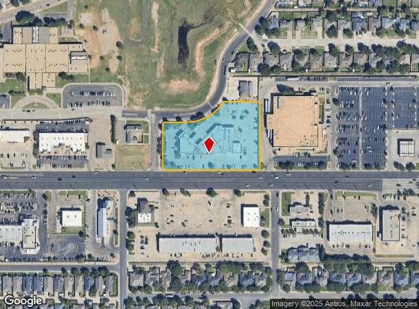 5820 82Nd St, Lubbock, TX Parcel Map