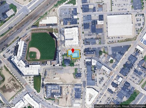 115 Green St, Worcester, MA Parcel Map