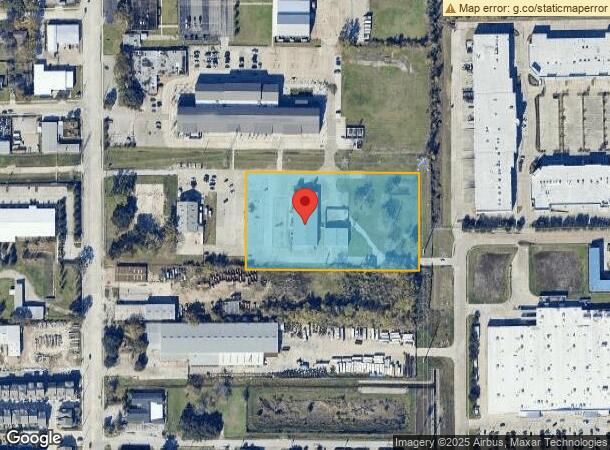  1314 Brittmoore Rd, Houston, TX Parcel Map